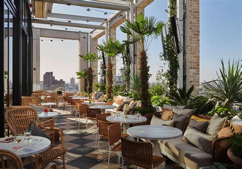 east london rooftop restaurants.